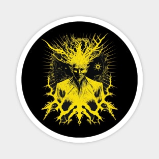 yellow king Magnet